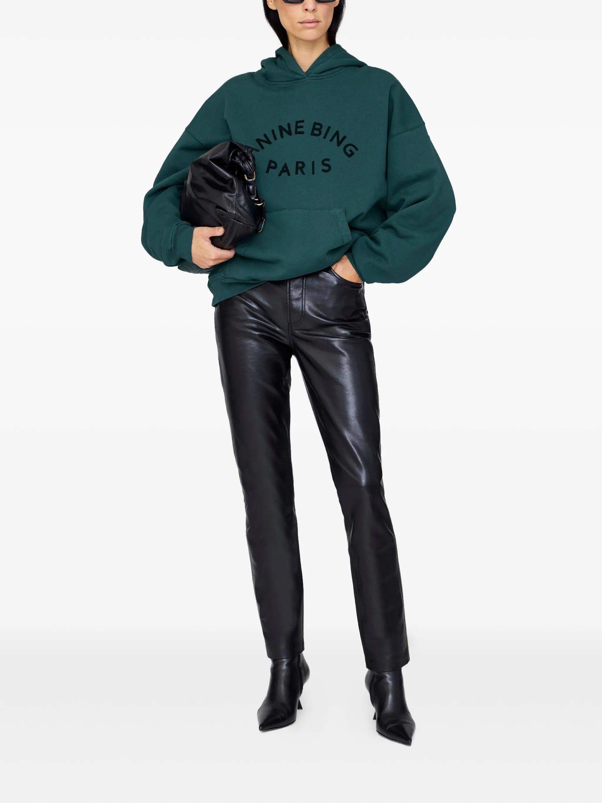 Anine Bing Harvey Hooded Sweatshirt - 4