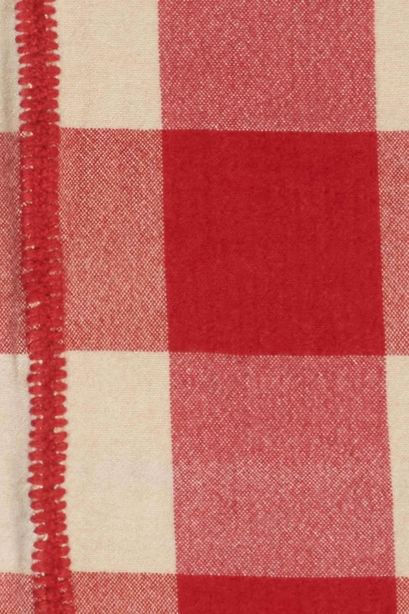 The Elder Statesman LARGE PLAID BLANKET outlook