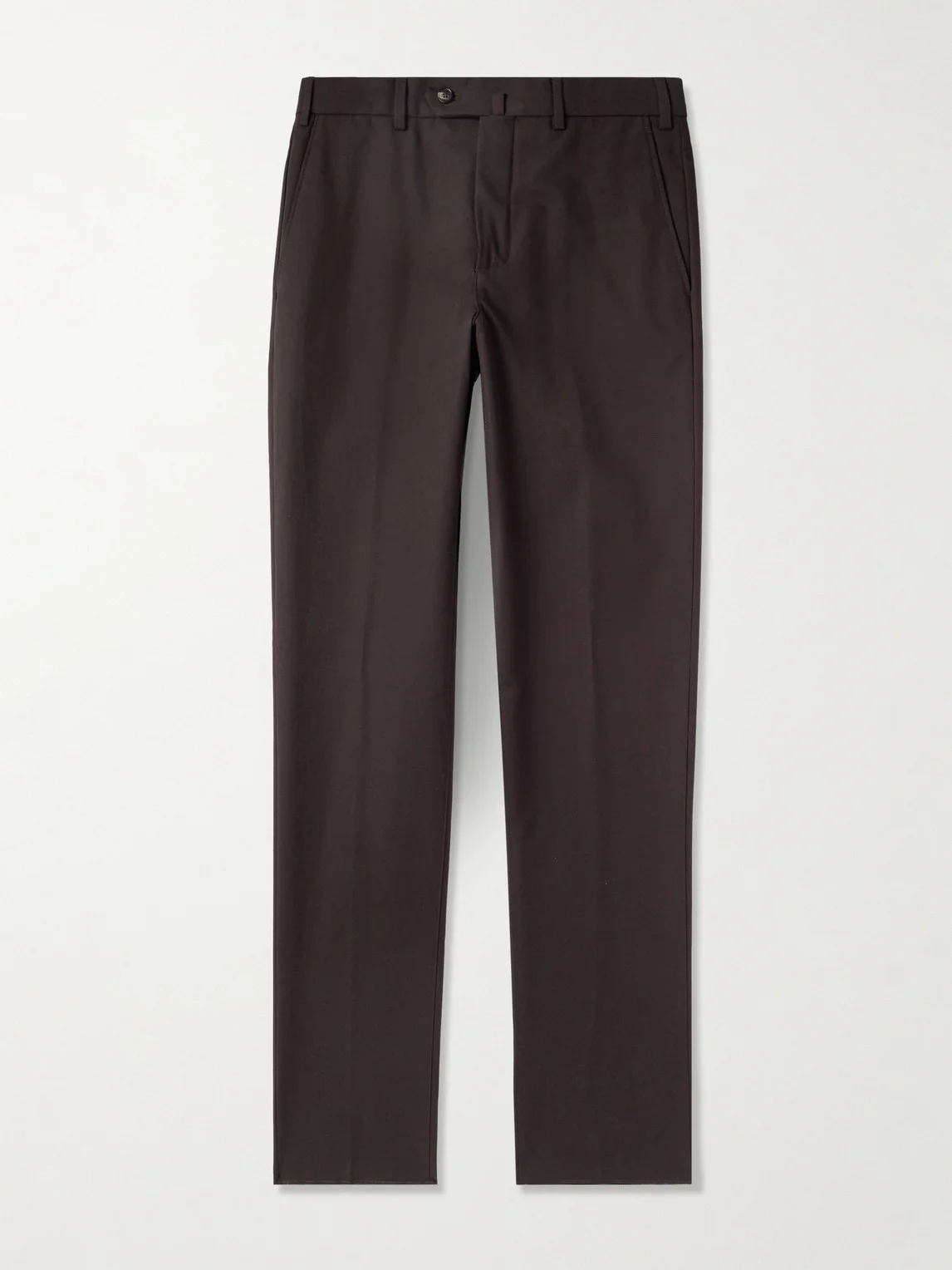Carlo Hyannis Tapered Cotton-Blend Trousers - 1