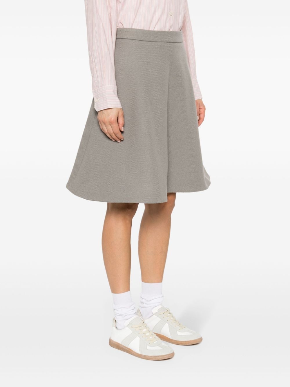 knitted midi skirt - 3