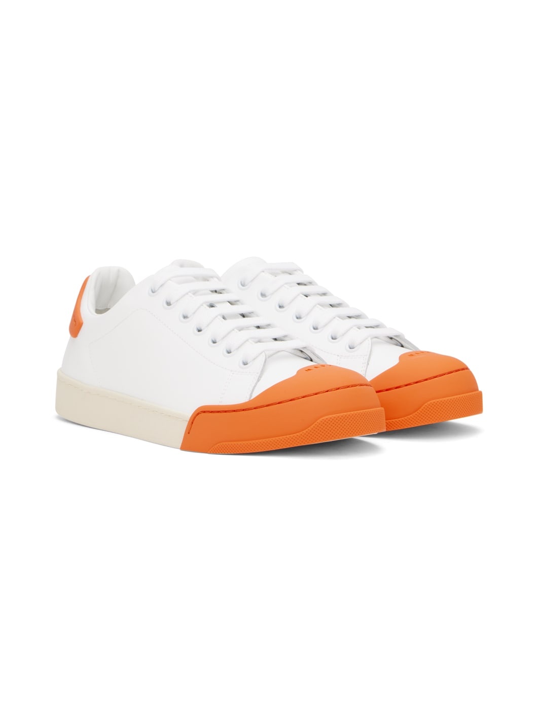 White Dada Bumper Sneakers - 4