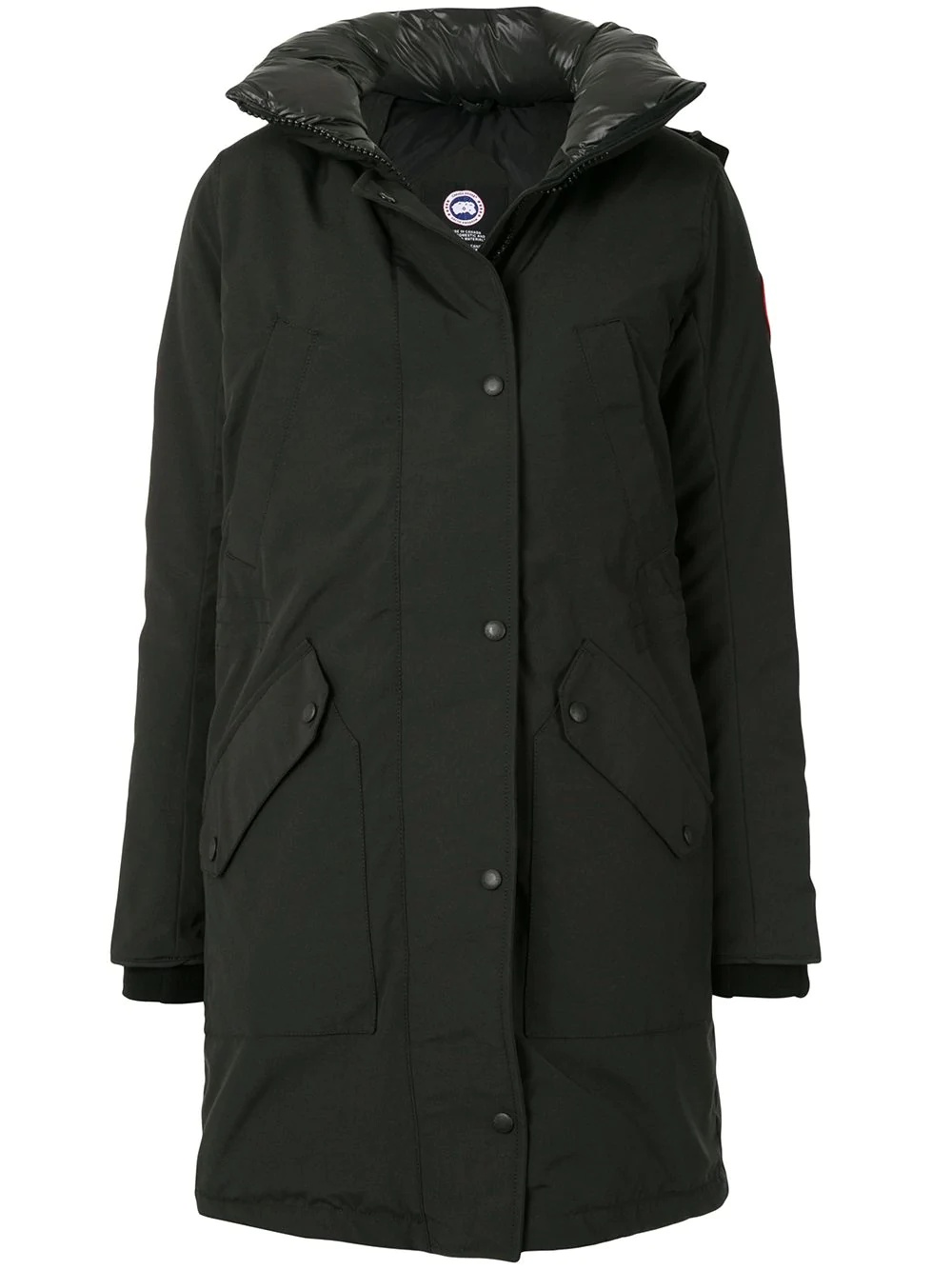 Ellesmere hooded down parka coat - 1