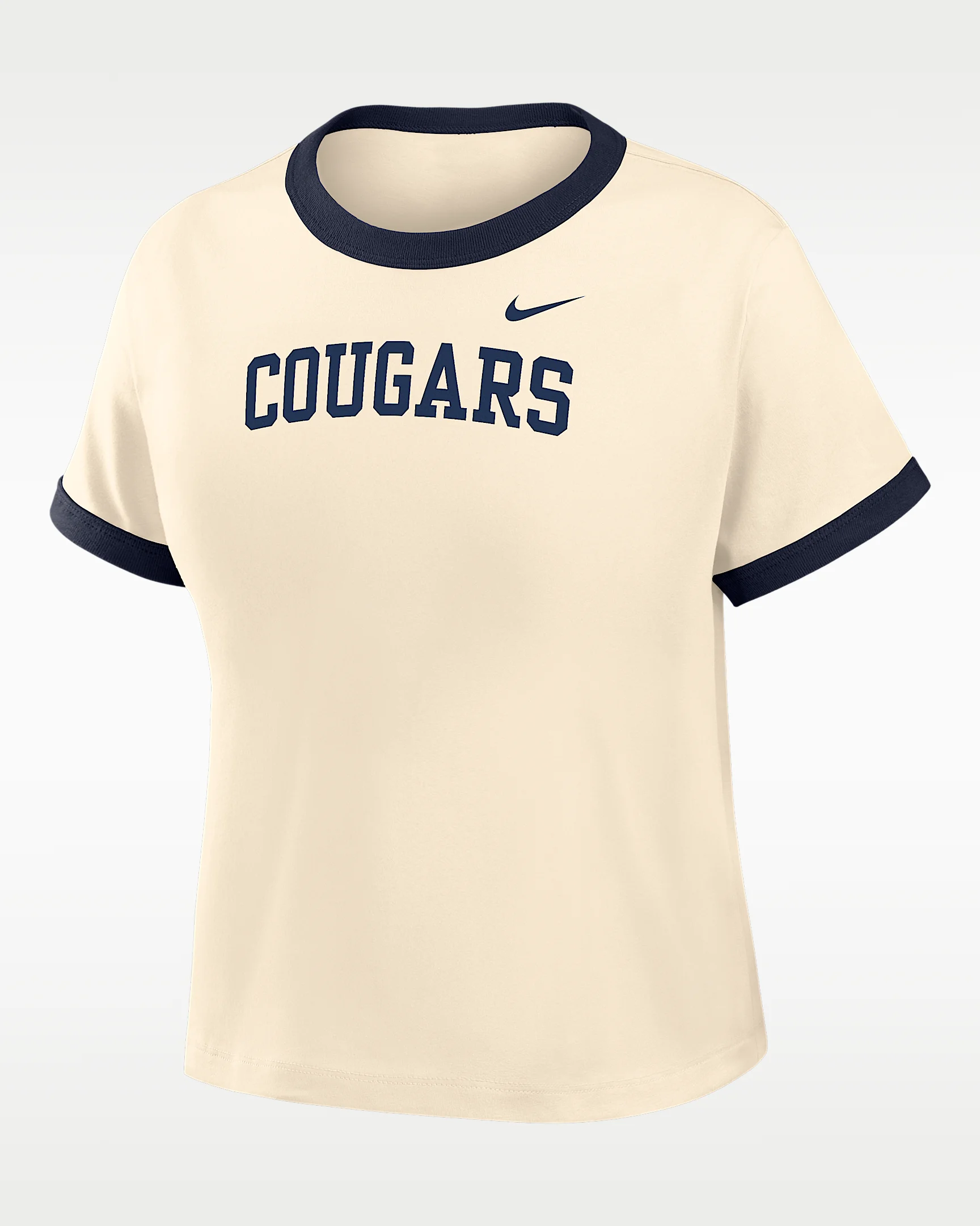 Nike College (BYU Women's Ringer T-Shirt - 1