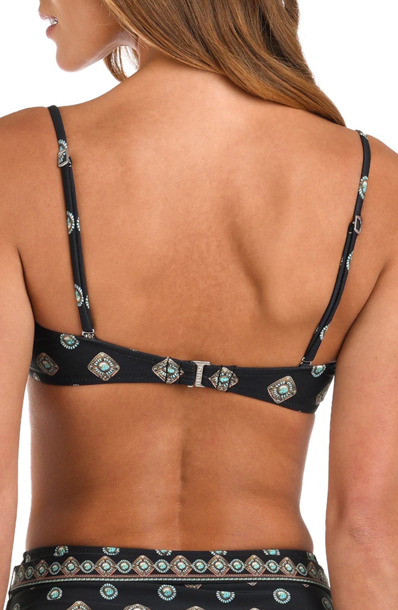 L'AGENCE Alexandra Underwire Bikini Top in Black at Nordstrom - 2