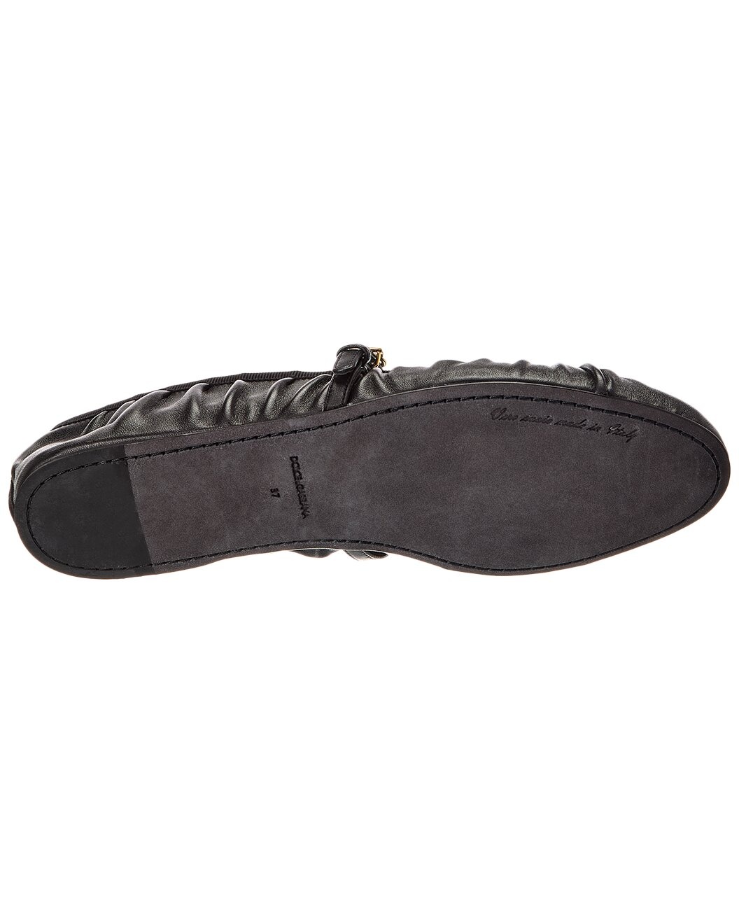Dolce & Gabbana DG Logo Leather Flat - 4