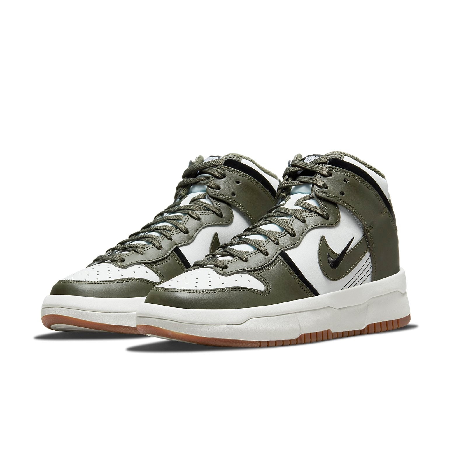 (WMNS) Nike Dunk High Up 'Cargo Khaki' DH3718-103 - 3