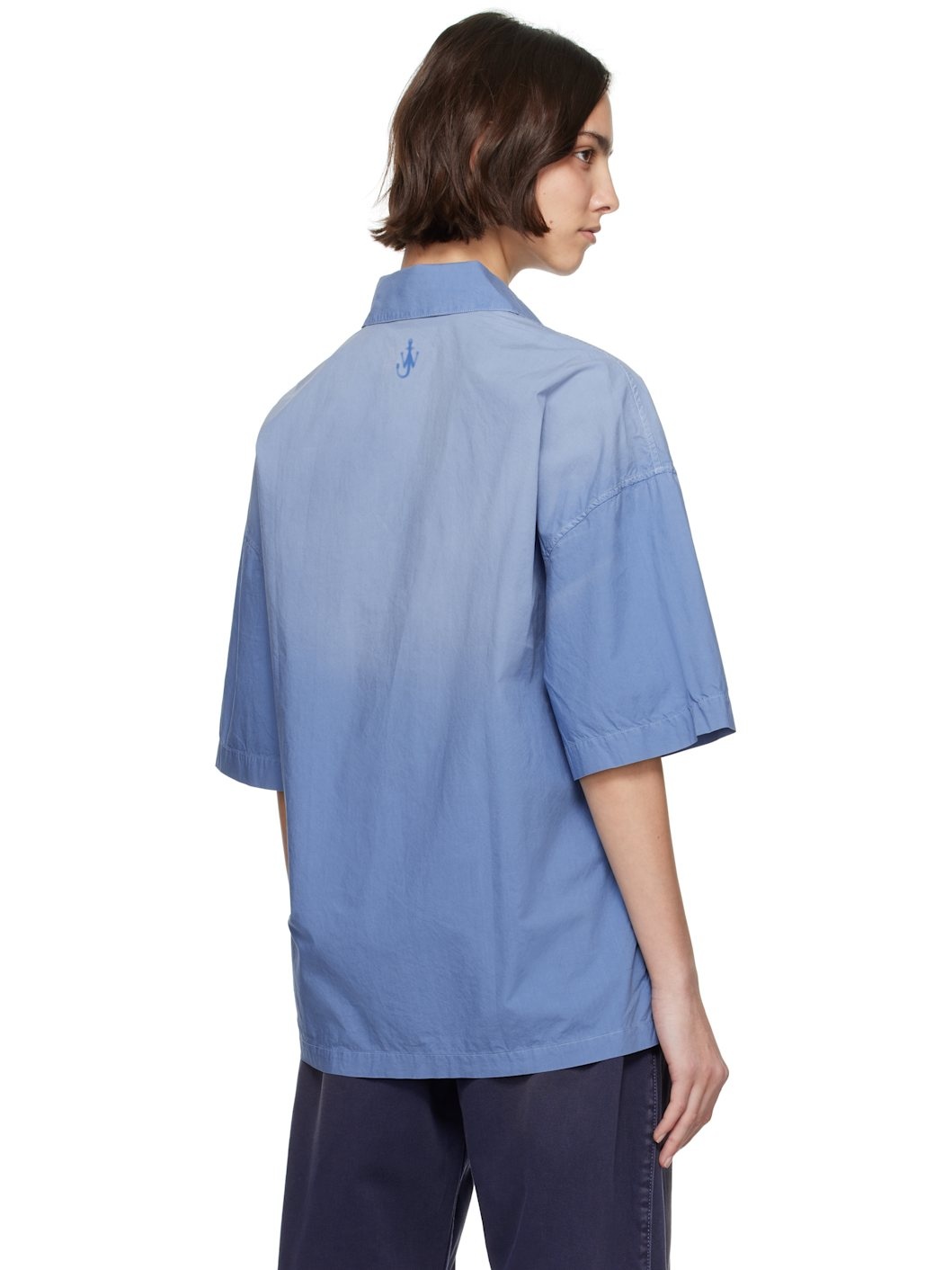 Blue Oversized Polo - 3