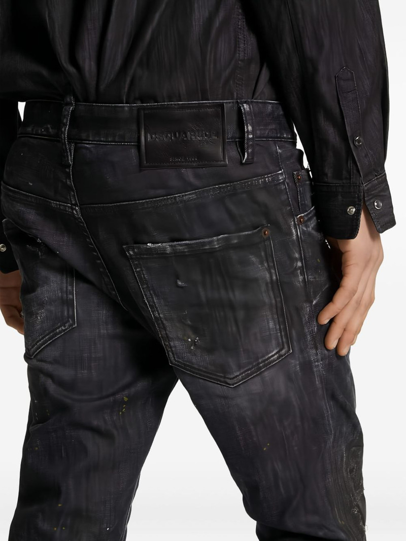 distressed patch jeans 4