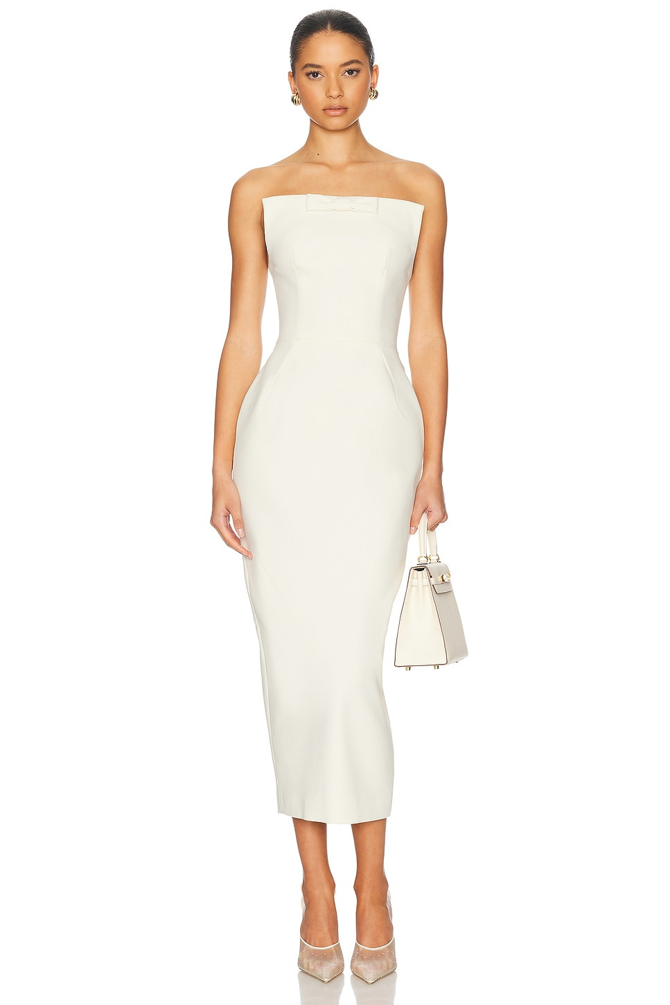 The S Curve Dress With Bow - 1