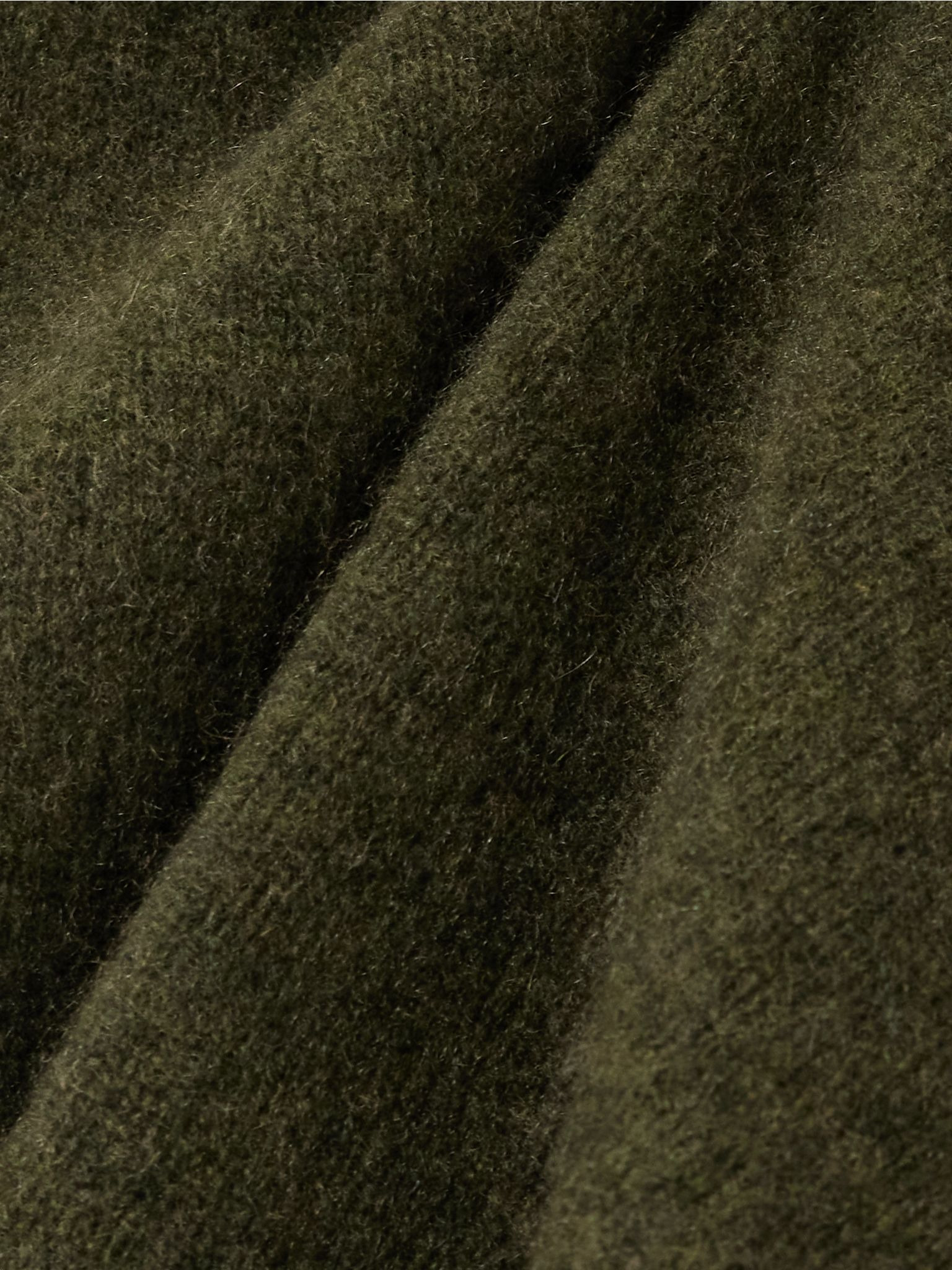 Cashmere polo sweater Green - 4