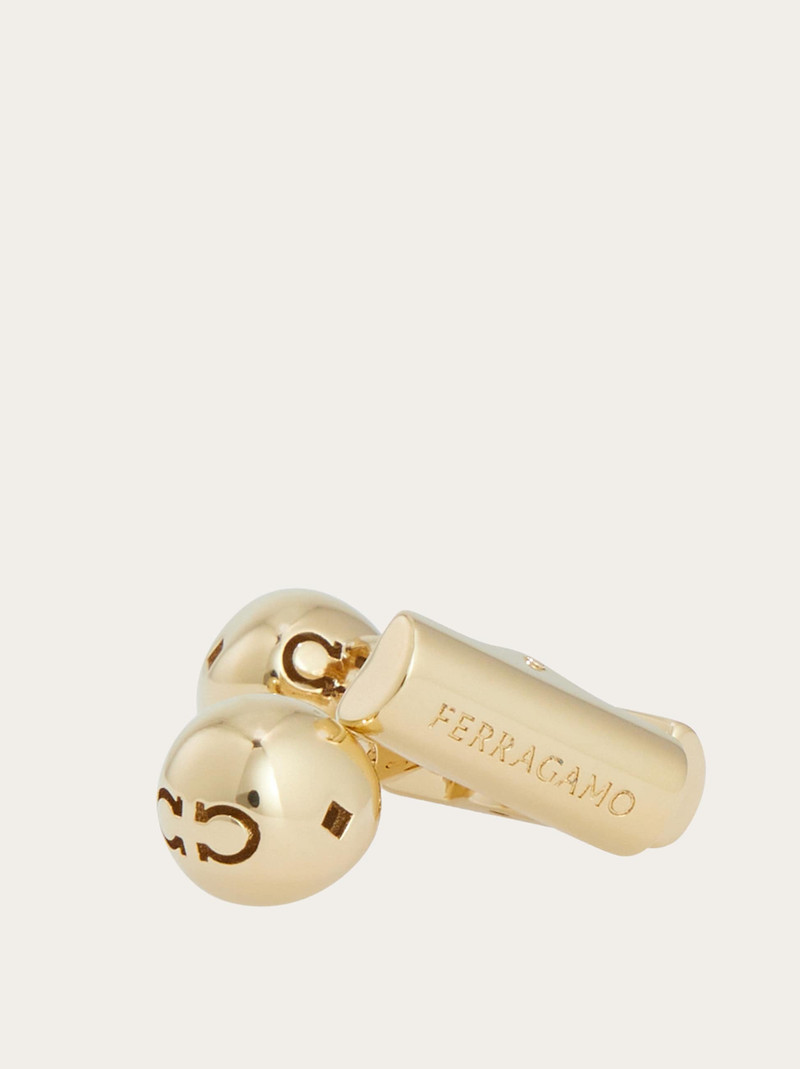 Gancini ball cufflinks 4