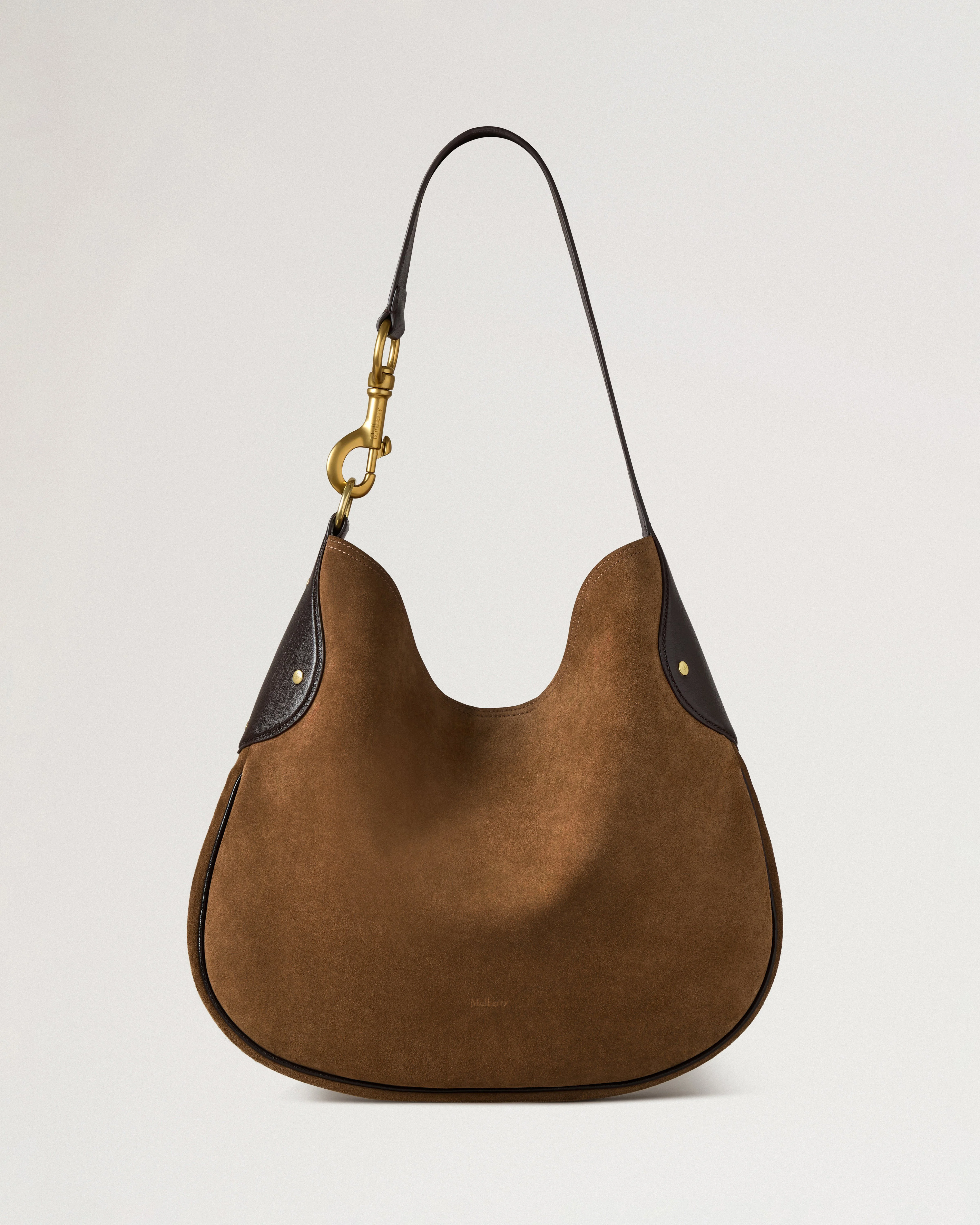 Hackney Shoulder Bag
Vintage Oak Suede - 1