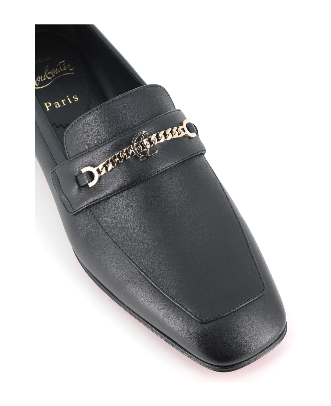 Mj Loafers In Black Leather - 5