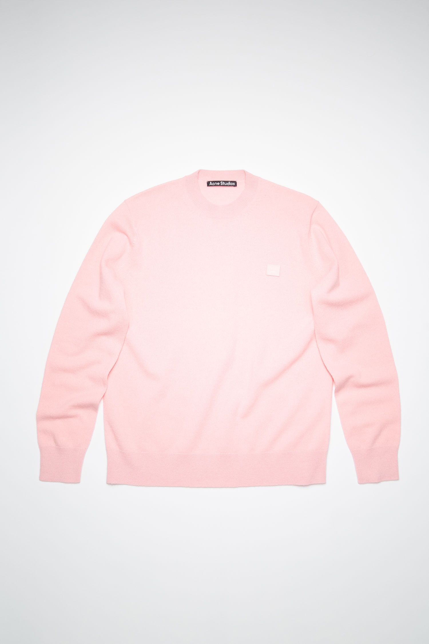 Crew neck sweater - Blush pink - 1