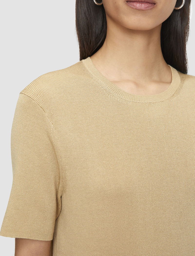 Satin Rib Knit Top 5