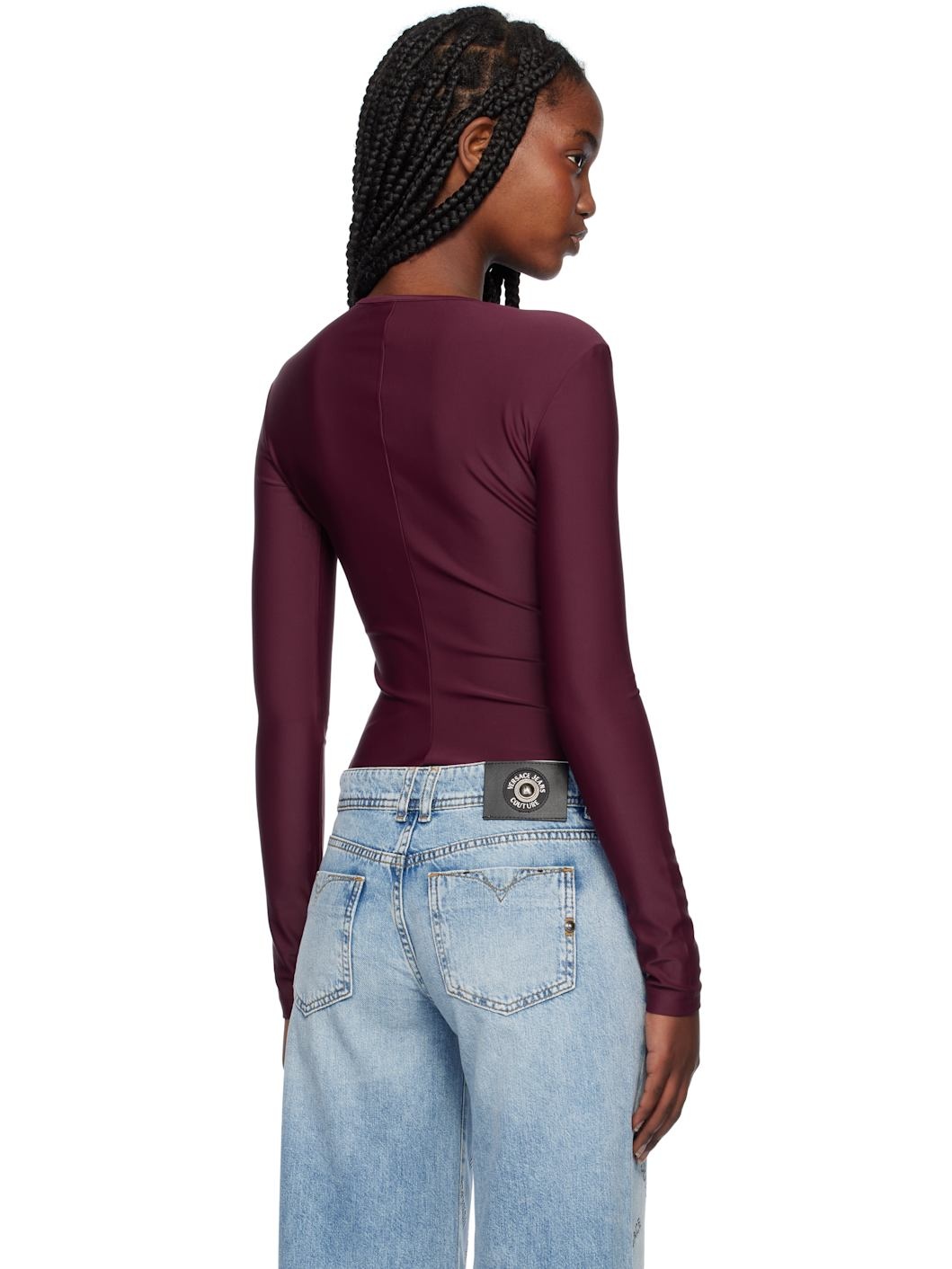 Purple Warranty Logo Bodysuit - 3