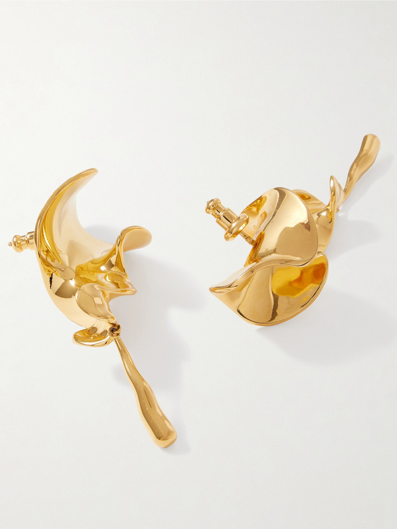Tidal Gold-plated Earrings 3