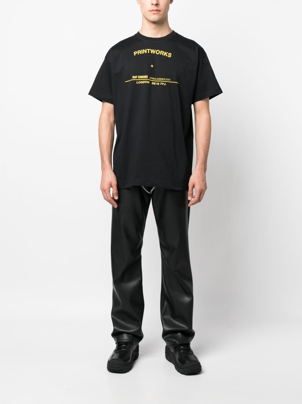 slogan-print cotton T-shirt - 2