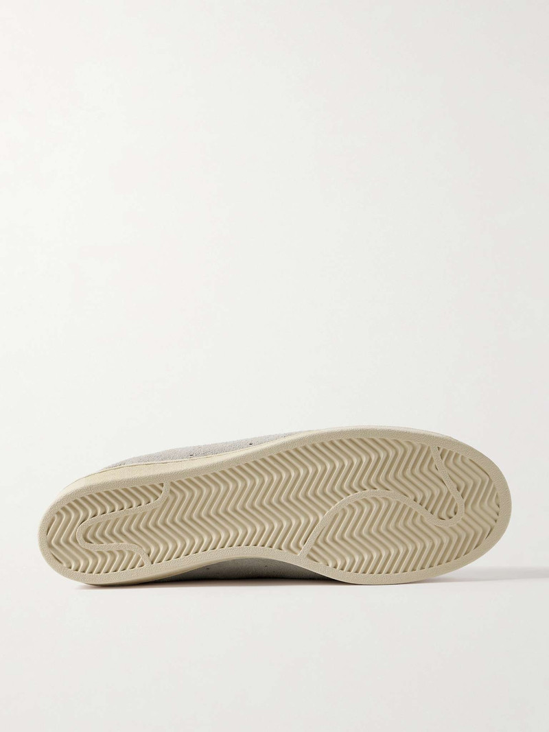 adidas Originals + Wales Bonner Superstar Hi Perforated Suede High-Top Sneakers outlook