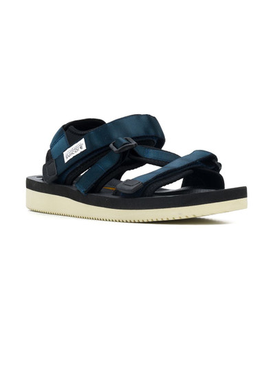 Suicoke touch-strap fastening sandals outlook