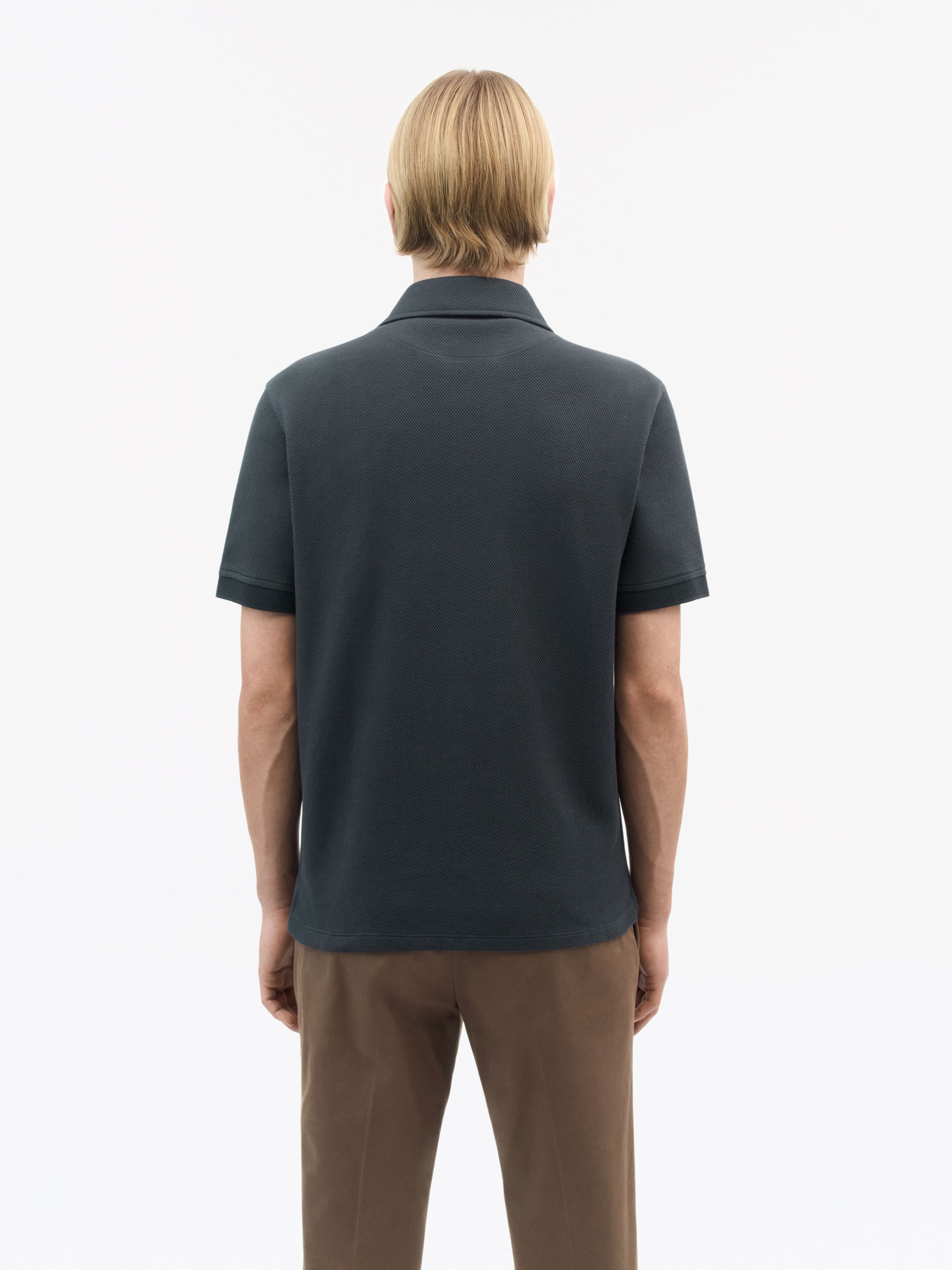 Saint Cotton Piqué Polo Shirt - 4