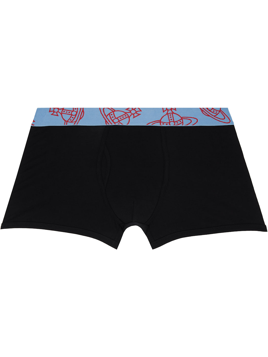 Two-Pack Black & Blue Band Boxer Briefs - 2