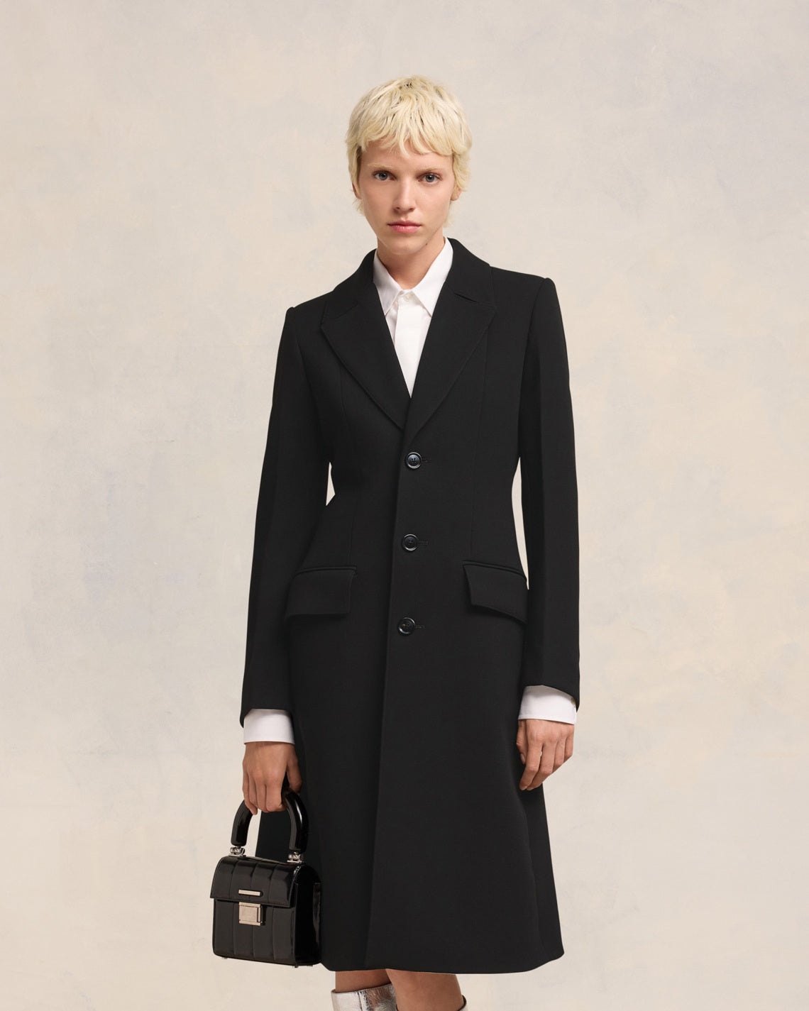 ADJUSTED THREE BUTTONS COAT - 3