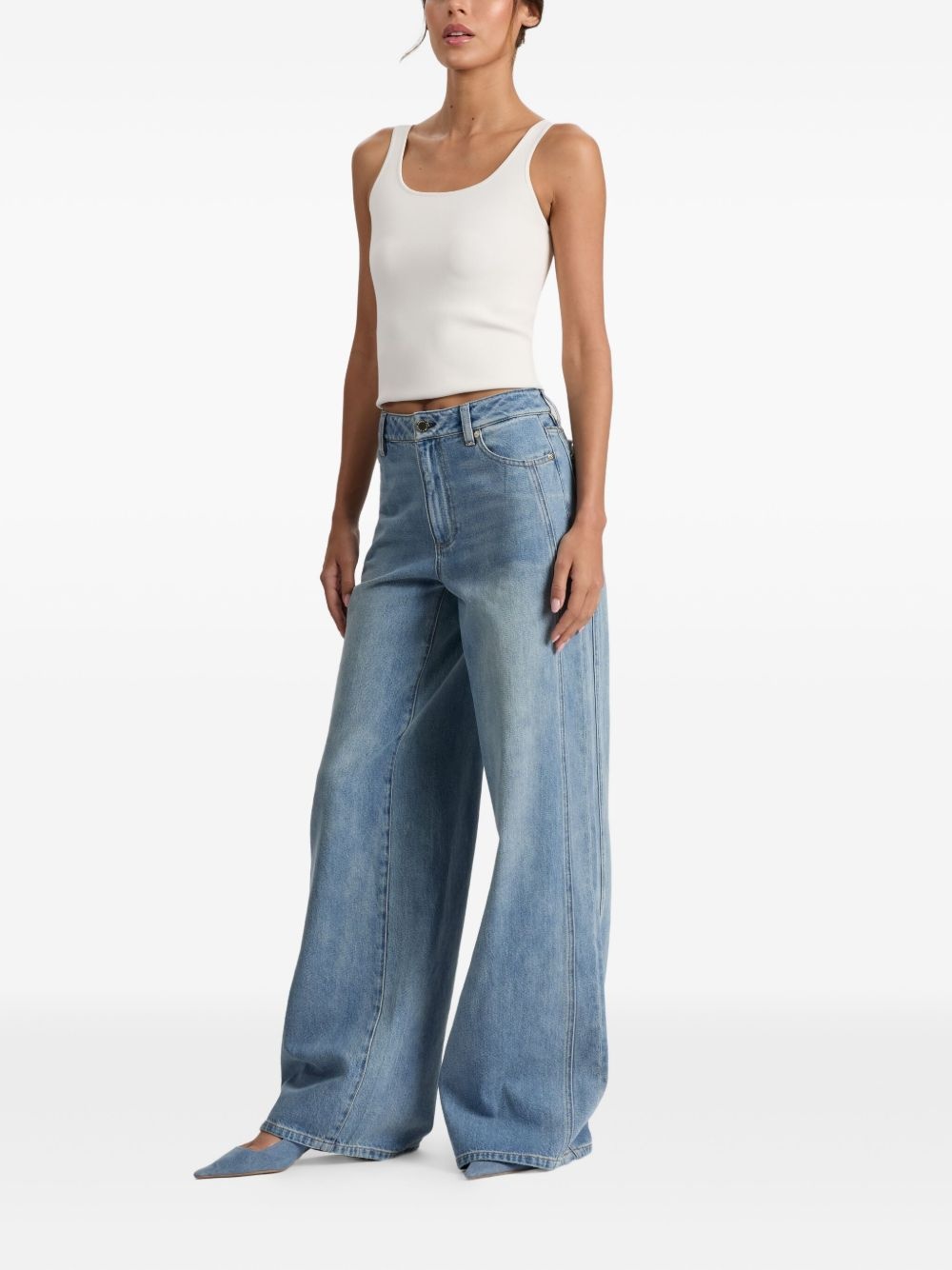 wide-leg jeans - 3