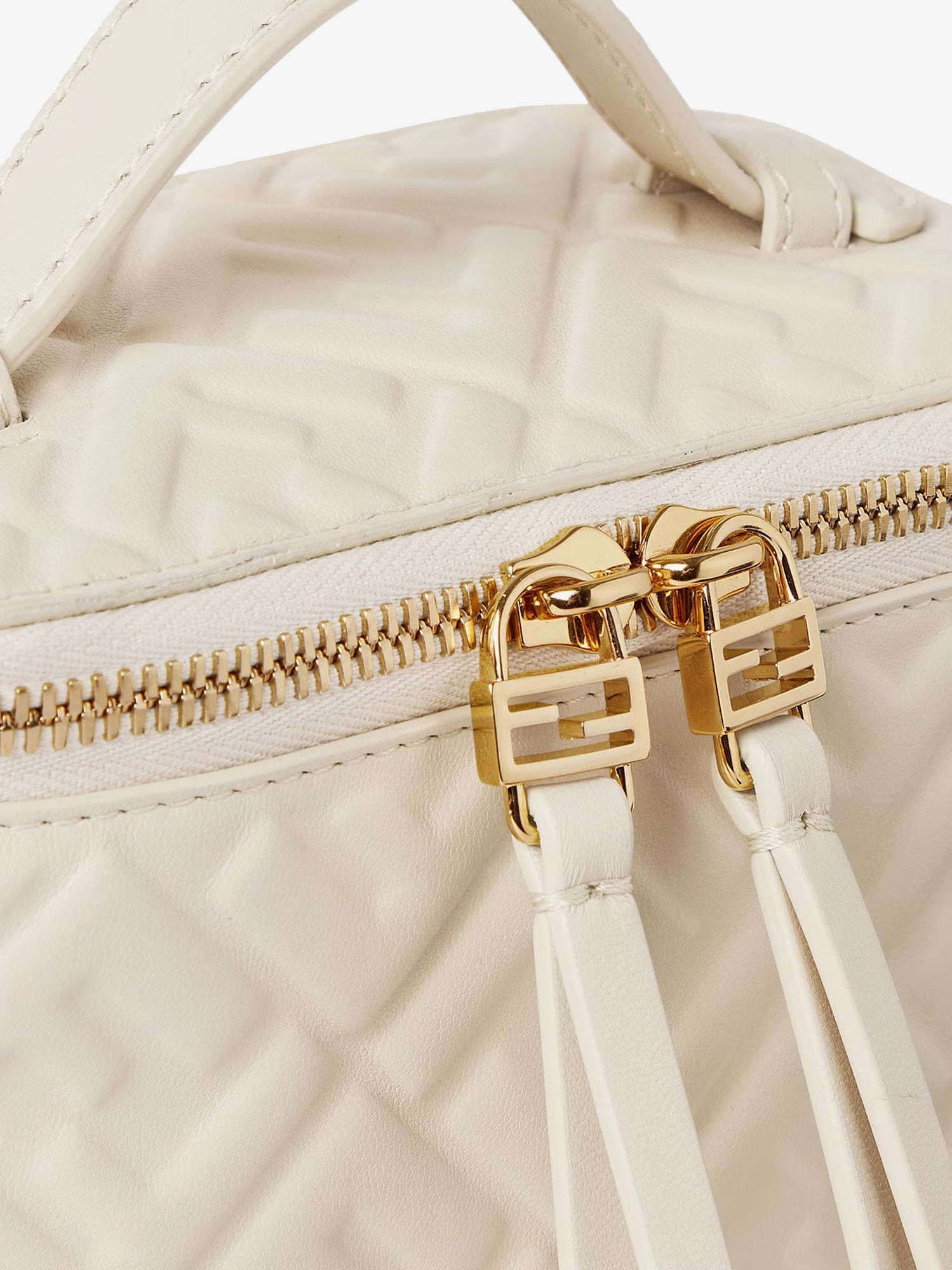 Fendi Fendi Vanity Leather Shoulder Bag - 5