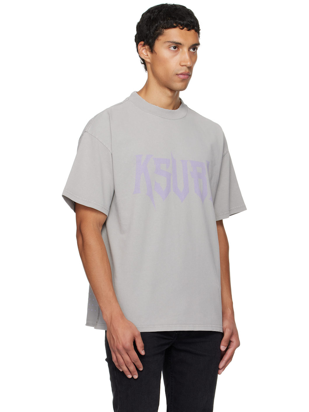 Gray Blasted Ekcess Short Sleeve T-shirt - 2
