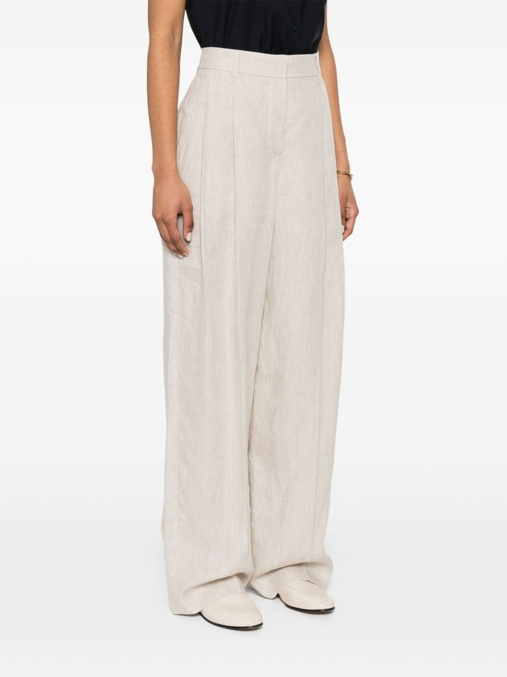 linen trousers - 3