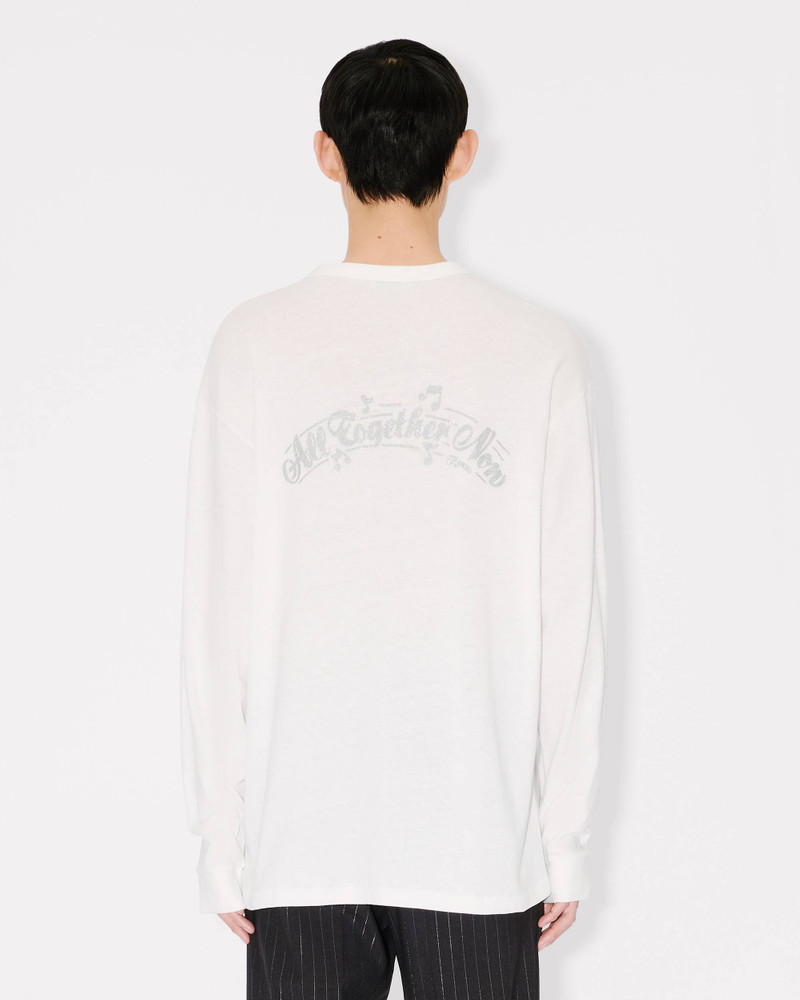 'KENZO Winter Holidays' relax long sleeve T-shirt in cotton 4