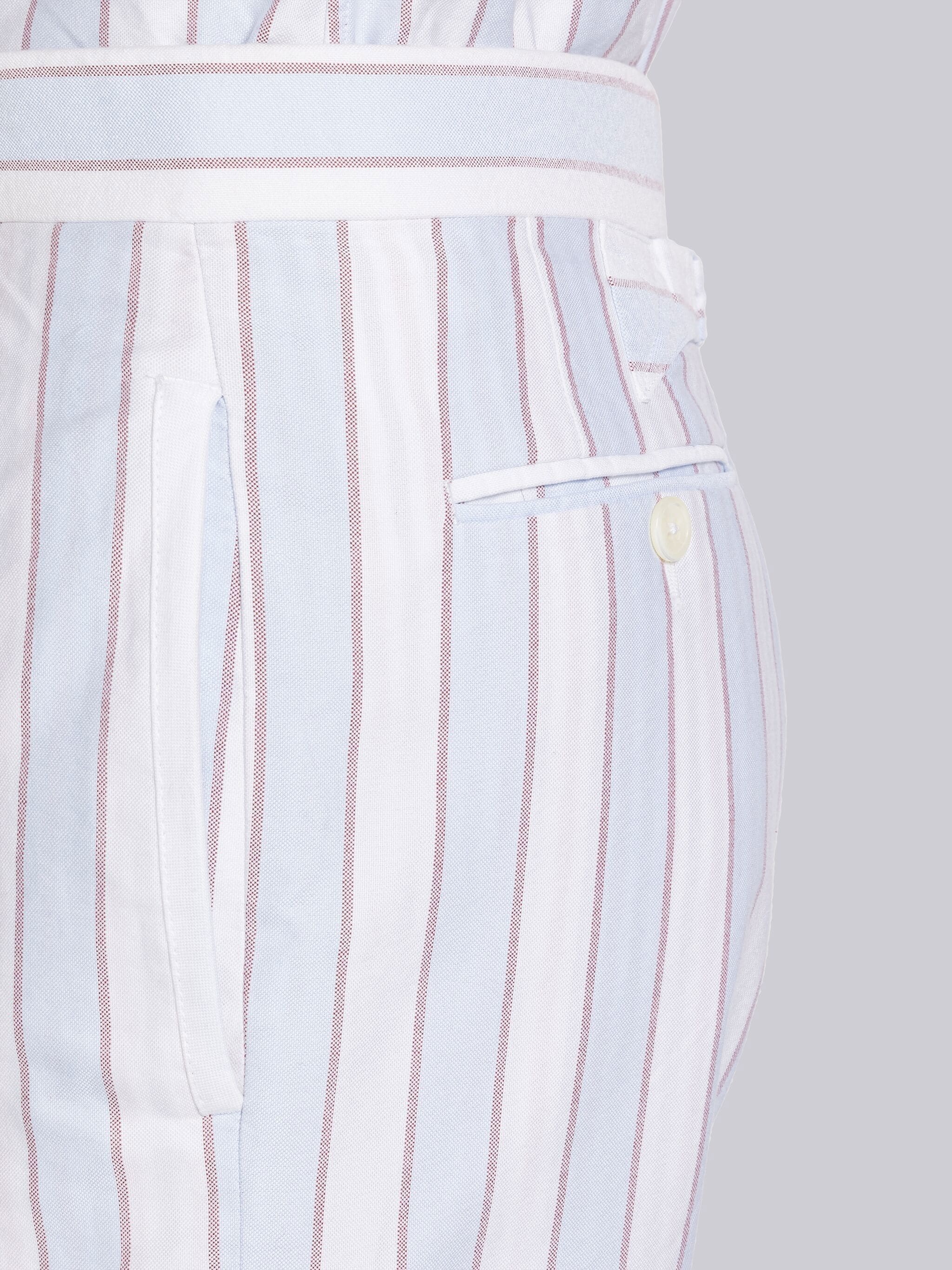 Awning Stripe Oxford Classic Backstrap Short - 5