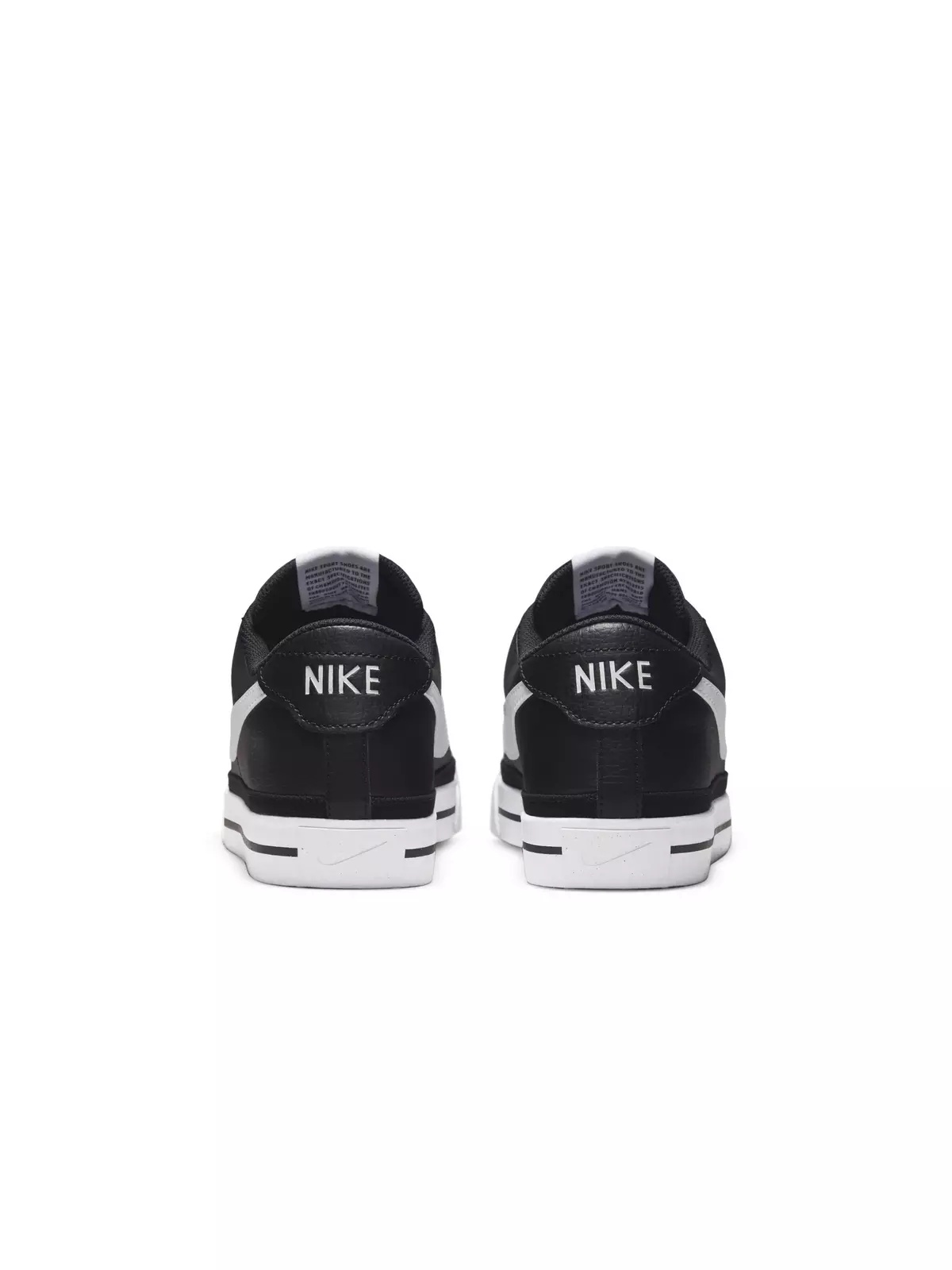 Court Legacy "Black/White" Men's Shoe - 7
