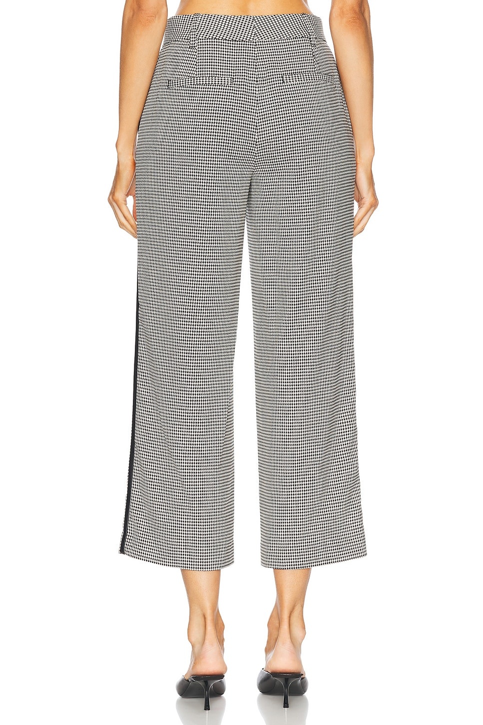 Miki Cropped Button Hem Pant - 4