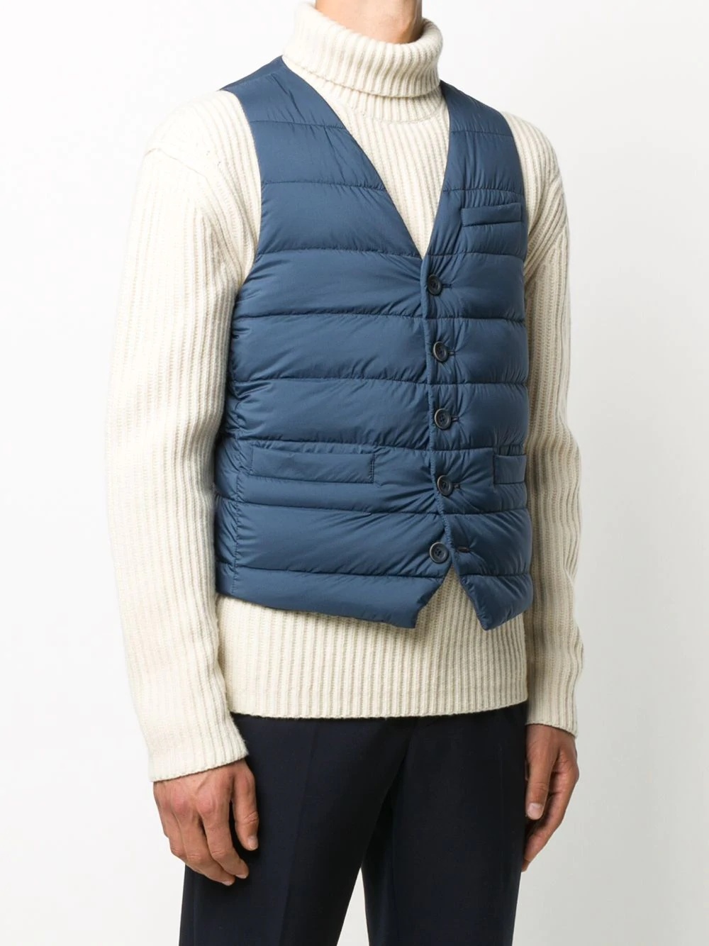 padded waistcoat - 3