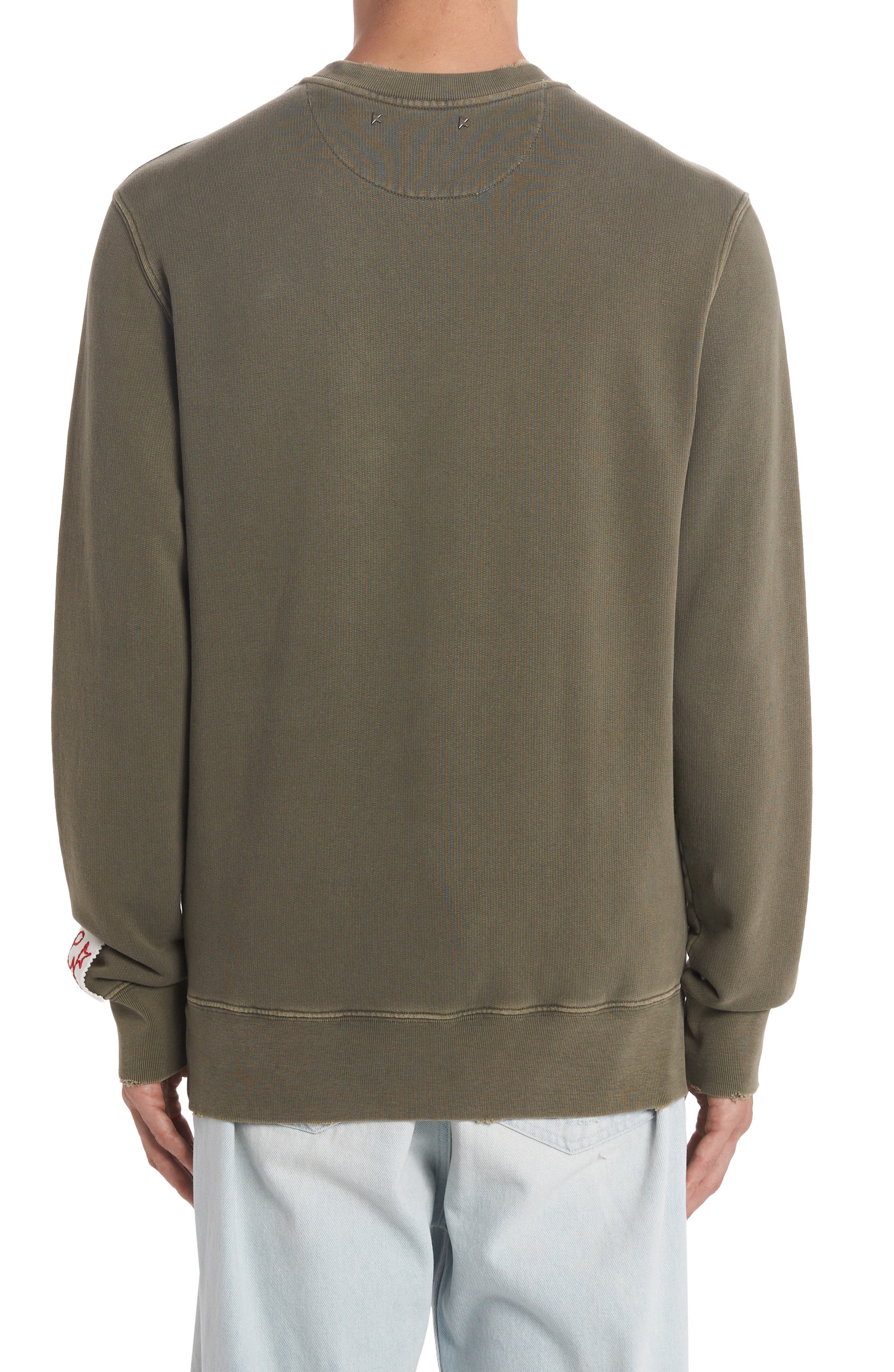 Distressed Logo Graphic Sweatshirt - 2