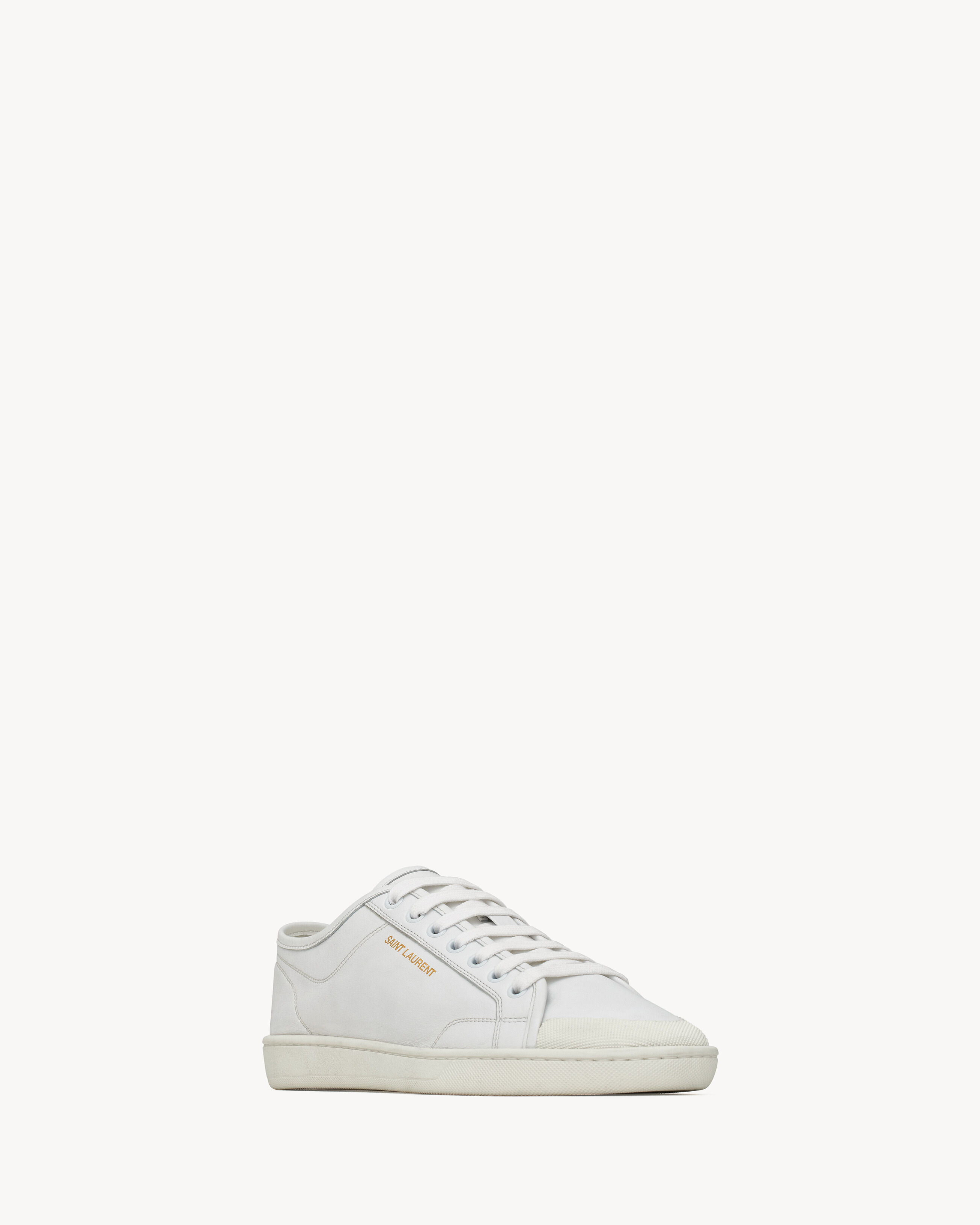 GYM SNEAKERS IN SMOOTH LEATHER - 3