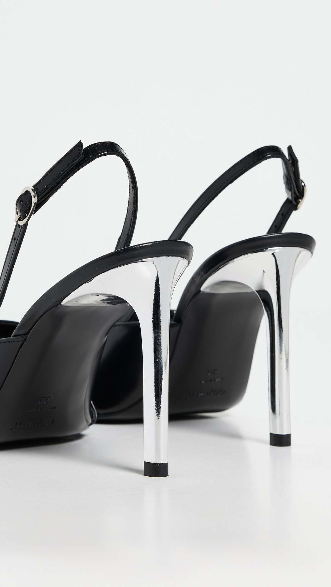 Slingback Belt Heels - 3