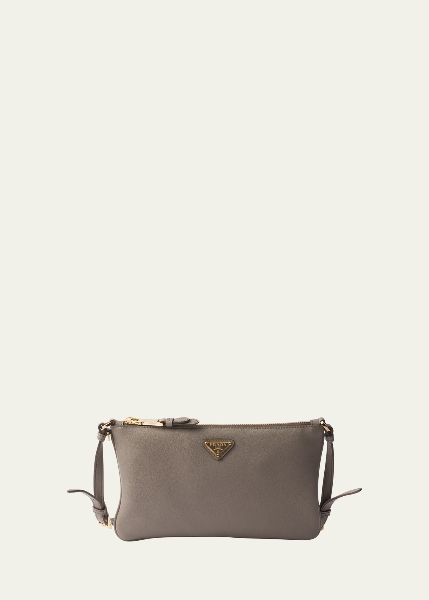 Soft Calf Leather Shoulder Bag - 1