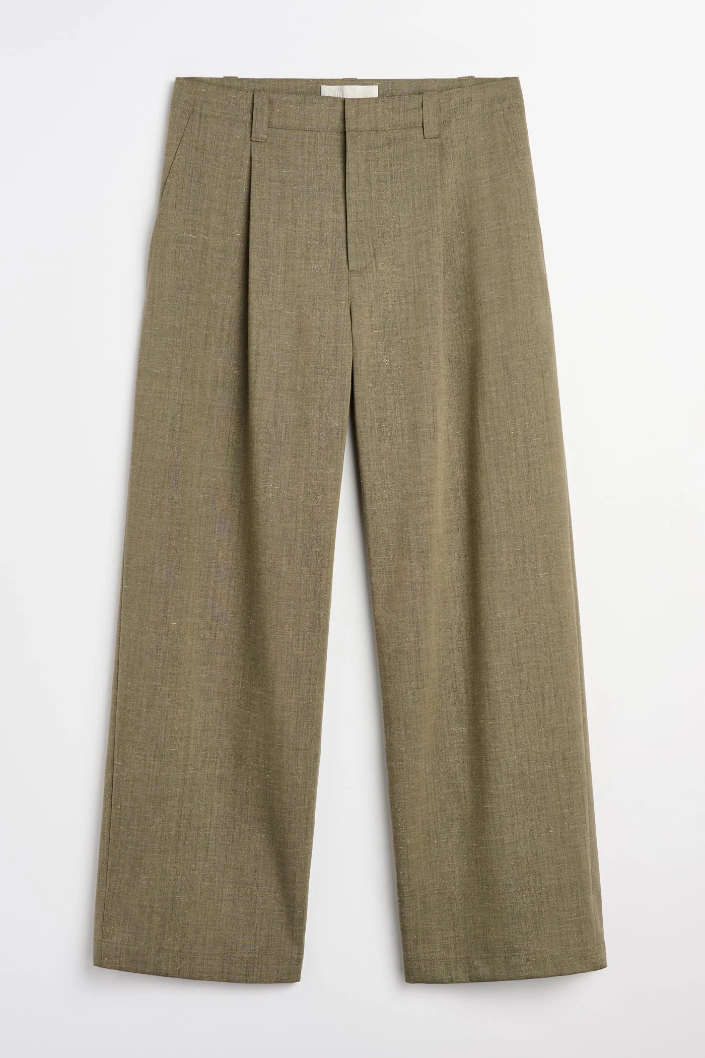 Still Chino Clay Flowy Fleck Wool - 1