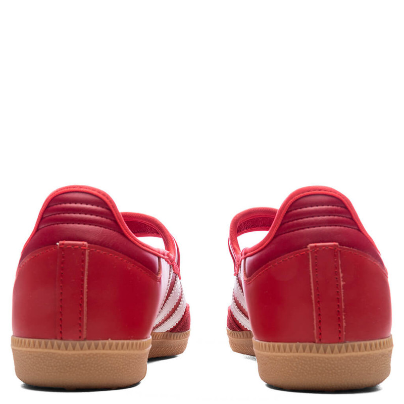 adidas Originals WOMEN'S SAMBA JANE - BETTER SCARLET/TEAM VICTORY RED/GUM outlook