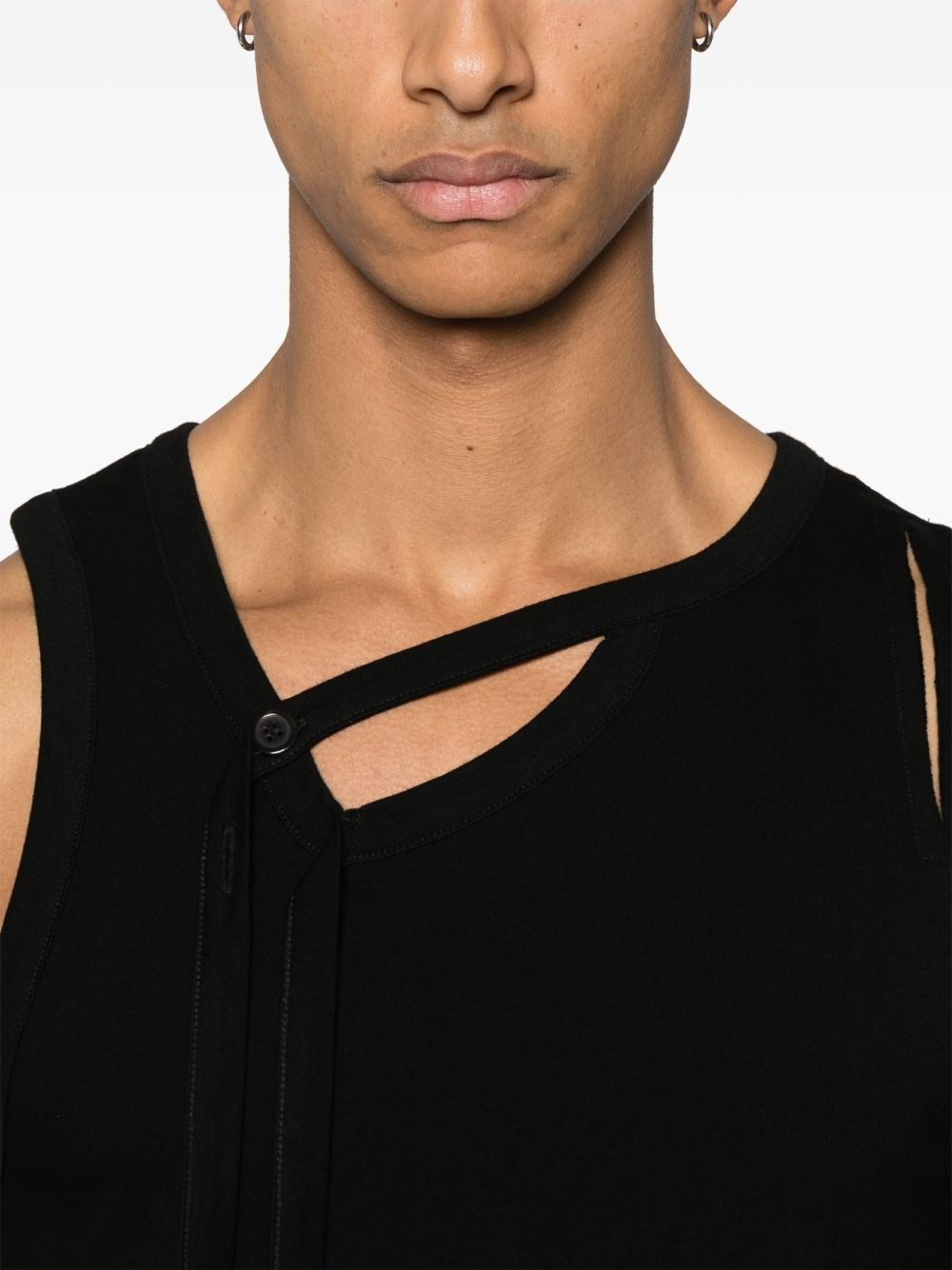 strap-detail tank top - 4