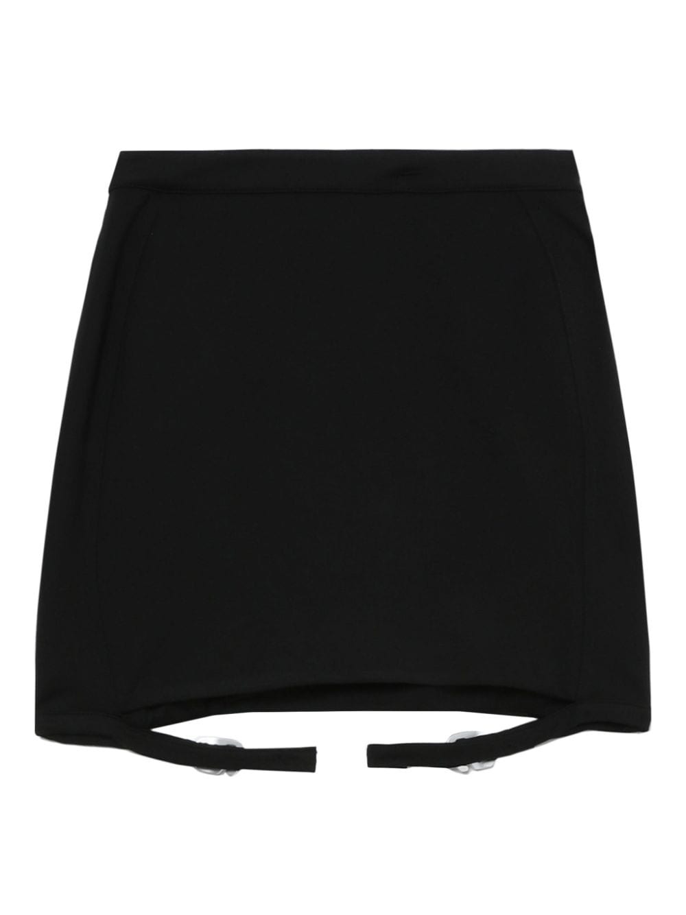 strap-detail high-waist miniskirt - 6