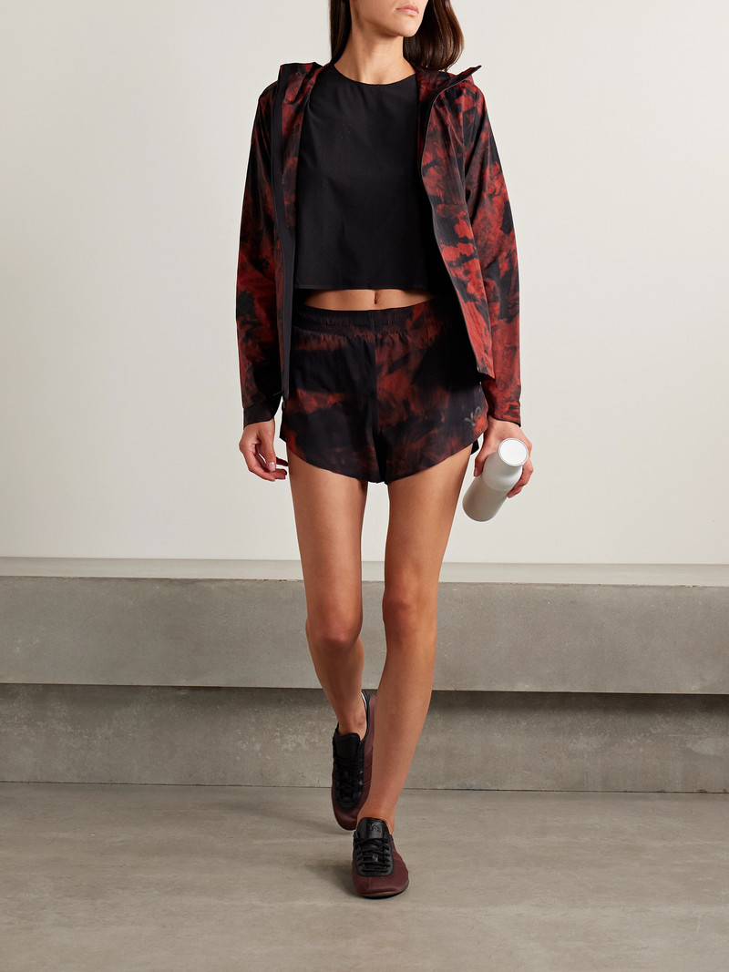 Y-3 + Y-3 Printed Crinkled-shell Shorts outlook