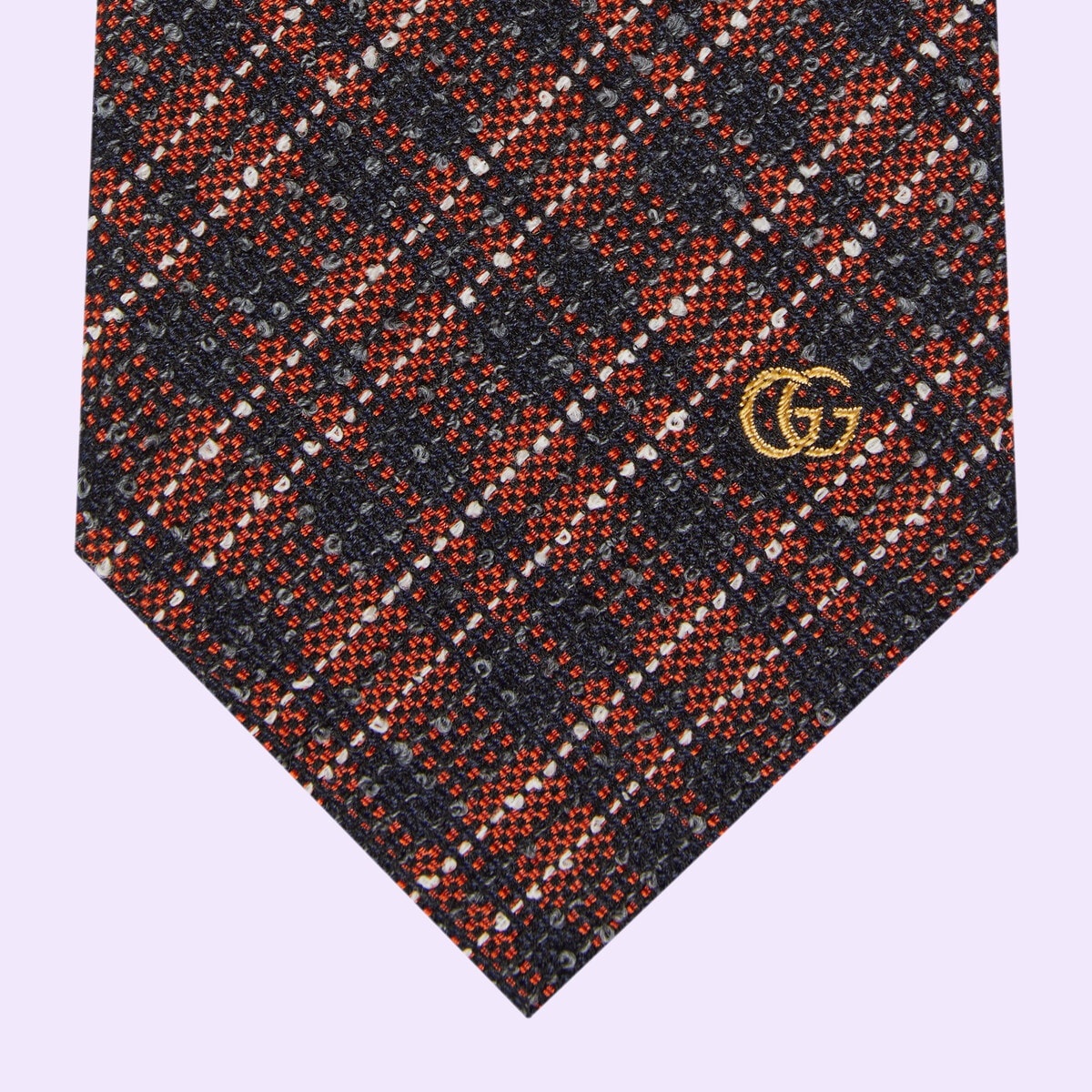 Wool silk jacquard tie - 4