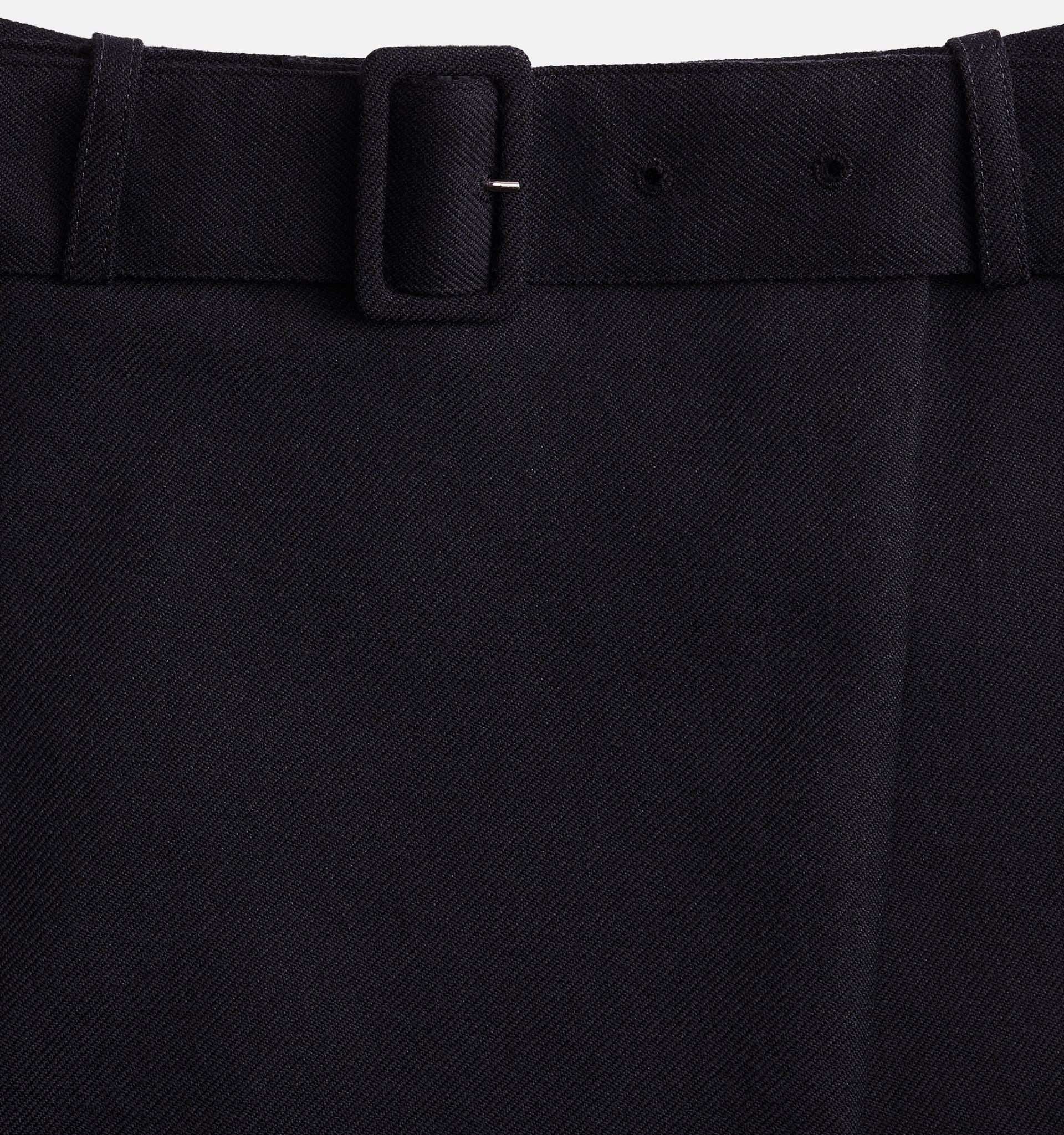 Belted Mini Skirt - 3