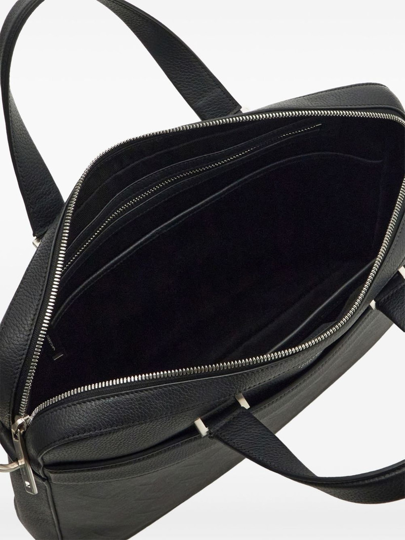 FERRAGAMO Leather messenger bag outlook