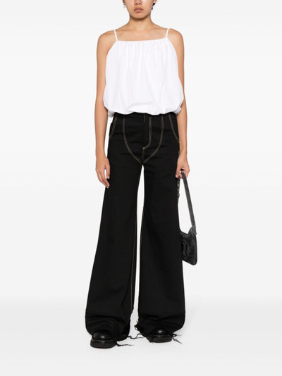 LOW CLASSIC open-back cropped top outlook