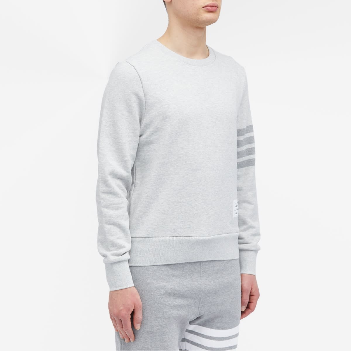 Thom Browne Thom Browne Engineered Stripe Crew Sweat endclothing